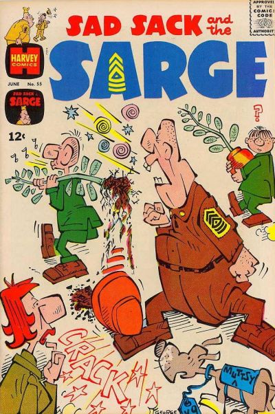 Sad Sack and the Sarge #55 (1957)