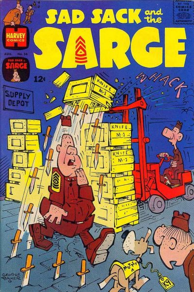 Sad Sack and the Sarge #56 (1957)