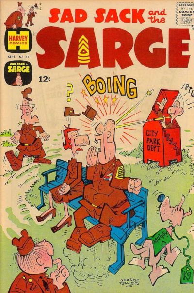 Sad Sack and the Sarge #57 (1957)