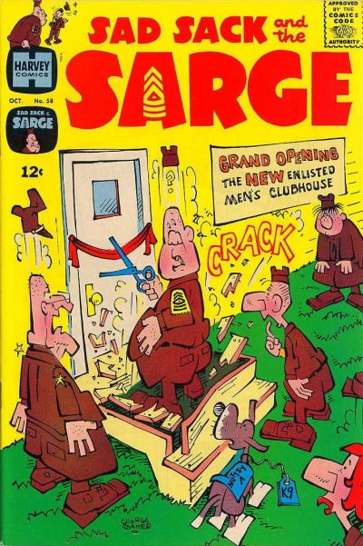 Sad Sack and the Sarge #58 (1957)