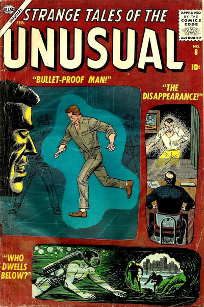 Strange Tales of the Unusual #8 (1957)