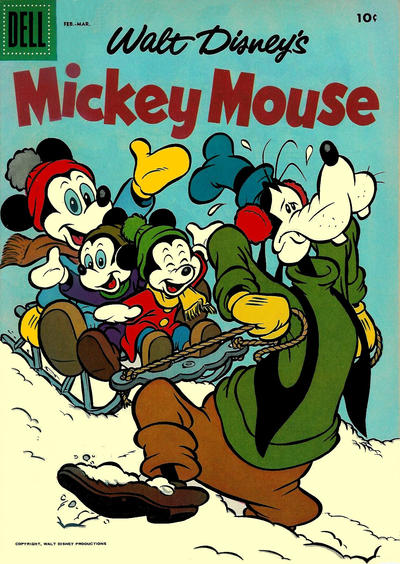 Mickey Mouse #52 (1957)
