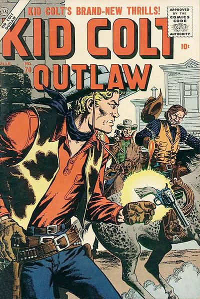 Kid Colt Outlaw #70 (1957)