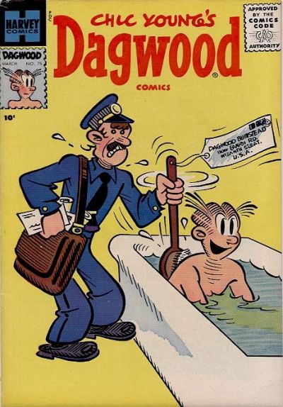 Chic Young's Dagwood Comics #75 (1957)