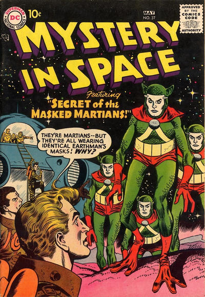Mystery in Space #37 (1957)