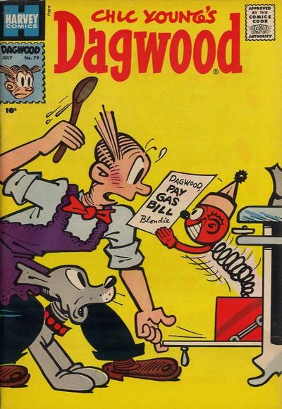 Chic Young's Dagwood Comics #79 (1957)