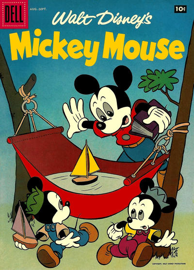 Mickey Mouse #55 (1957)