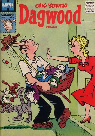 Chic Young's Dagwood Comics #81 (1957)
