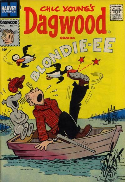 Chic Young's Dagwood Comics #82 (1957)