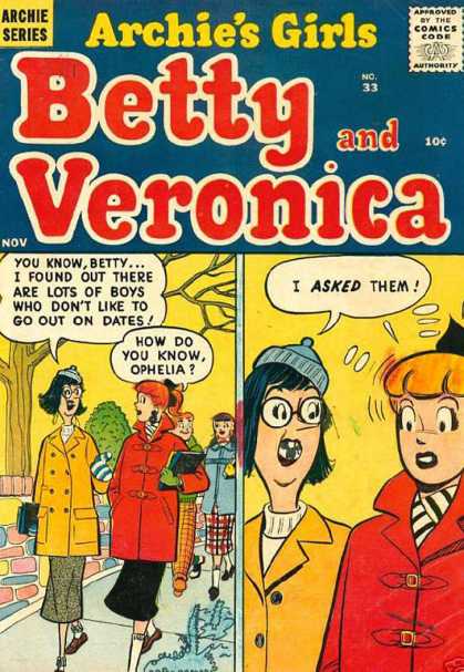 Archie's Girls Betty and Veronica #33 (1957)