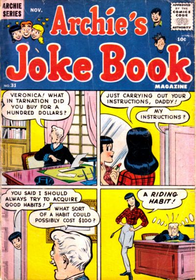 Archie's Joke Book Magazine #31 (1957)