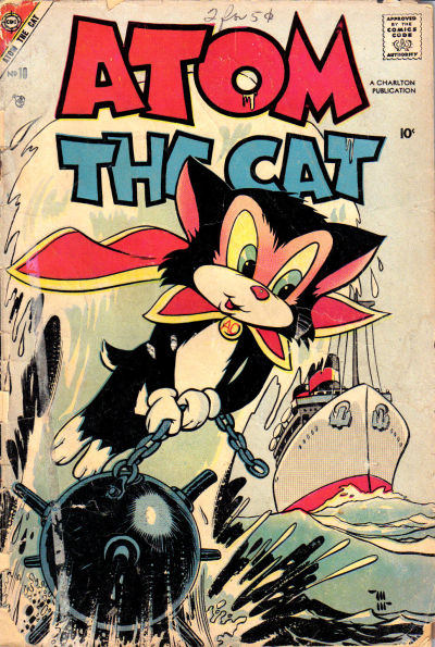 Atom the Cat #10 (1957)
