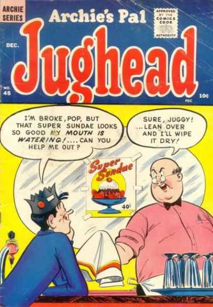 Archie's Pal Jughead #45 (1957)