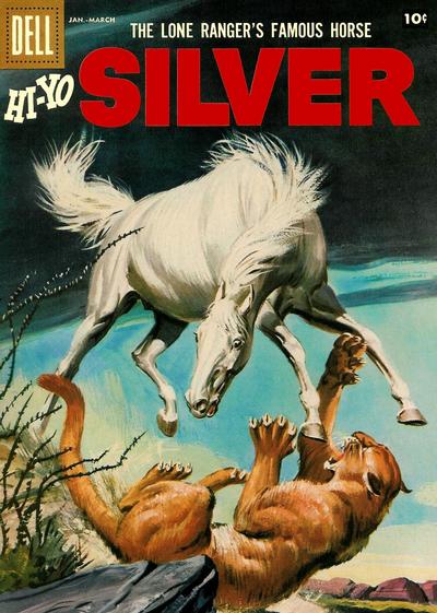 The Lone Ranger's Famous Horse Hi-Yo Silver #25 (1958)