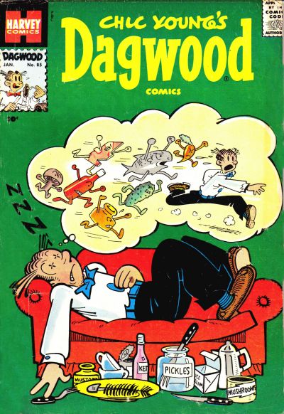 Chic Young's Dagwood Comics #85 (1958)