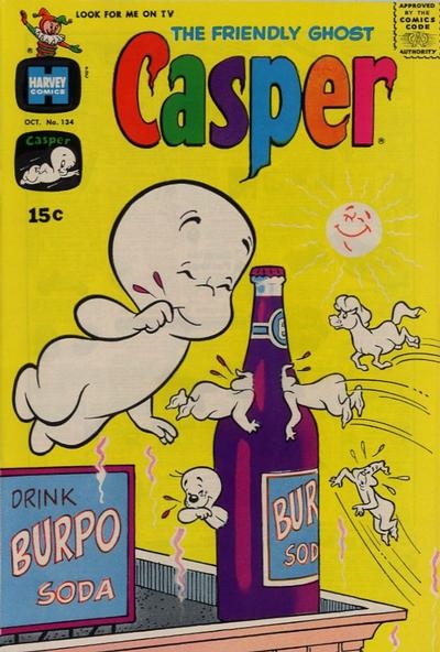 The Friendly Ghost, Casper #134 (1958)