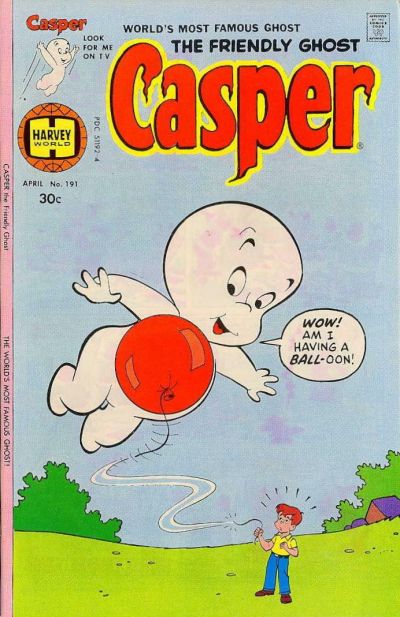 The Friendly Ghost, Casper #191 (1958)