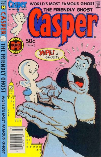 The Friendly Ghost, Casper #218 (1958)