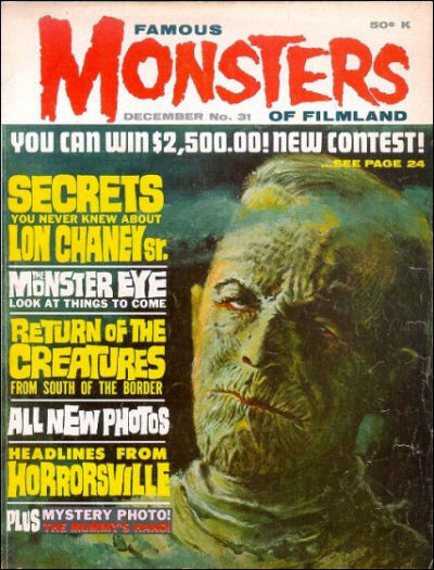 Famous Monsters of Filmland #31 (1964)