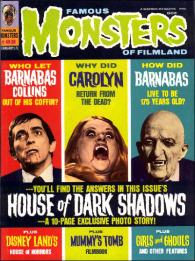Famous Monsters of Filmland #82 (1971)