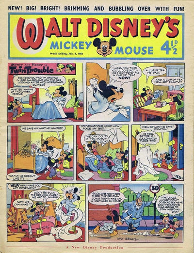 Walt Disney's Mickey Mouse #1 (1958)