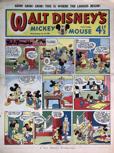 Walt Disney's Mickey Mouse #4 (1958)