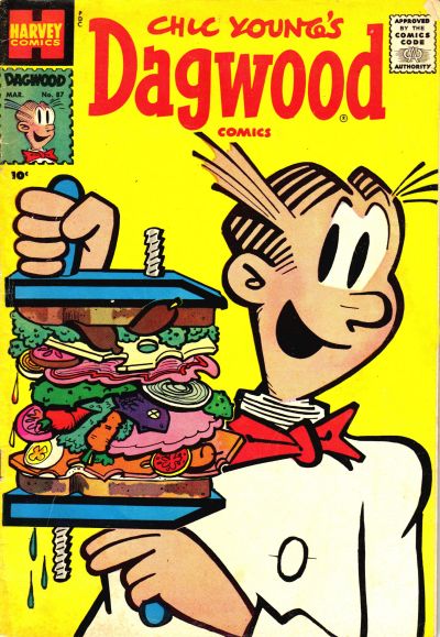 Chic Young's Dagwood Comics #87 (1958)