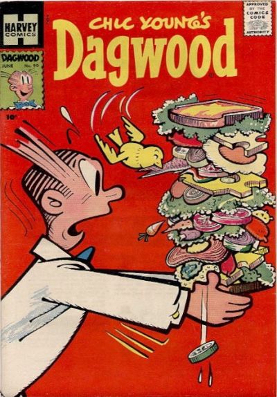 Chic Young's Dagwood Comics #90 (1958)
