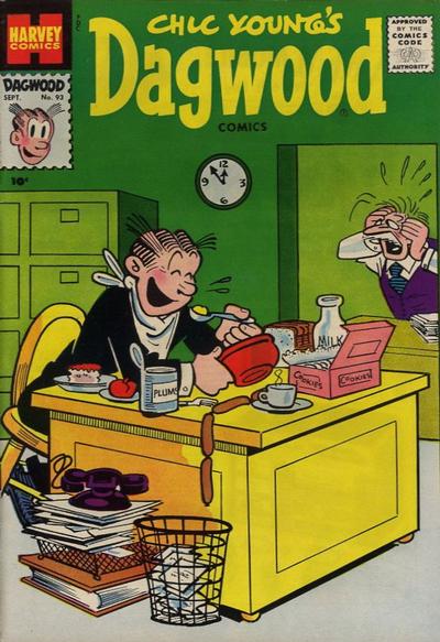 Chic Young's Dagwood Comics #93 (1958)