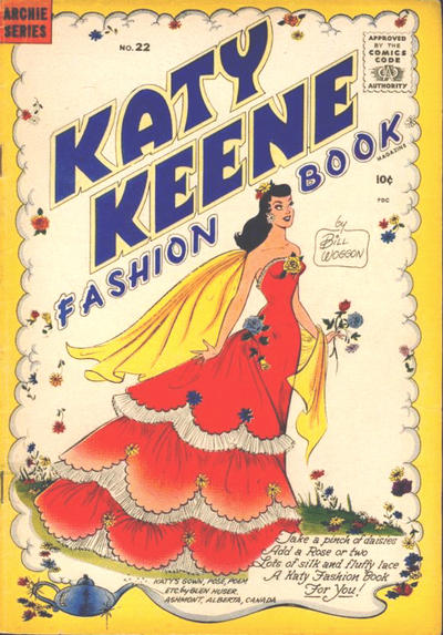 Katy Keene Fashion Book Magazine #22 (1958)