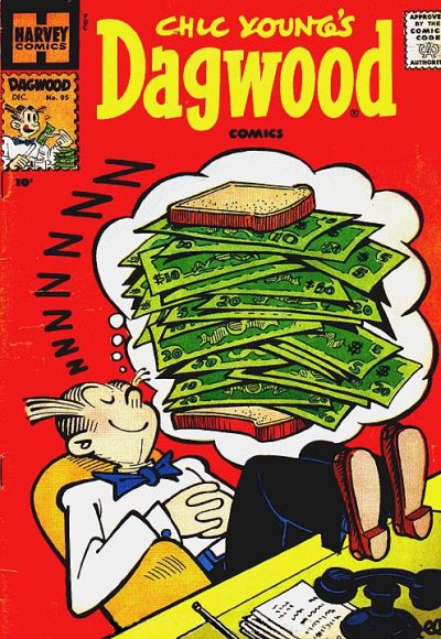 Chic Young's Dagwood Comics #95 (1958)