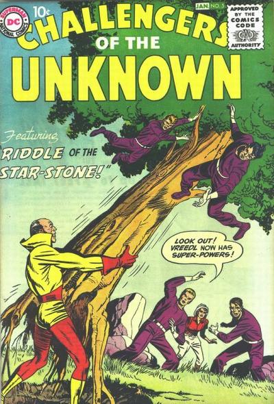 Challengers of the Unknown #5 (1958)