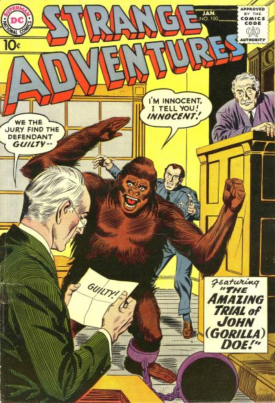Strange Adventures #100 (1959)