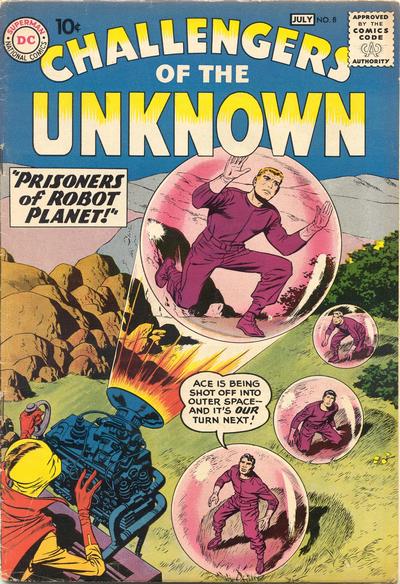 Challengers of the Unknown #8 (1959)