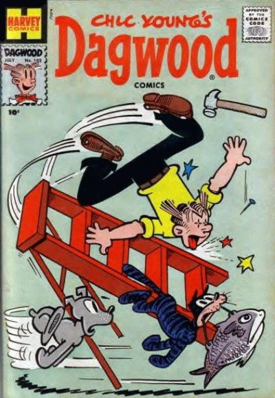 Chic Young's Dagwood Comics #102 (1959)