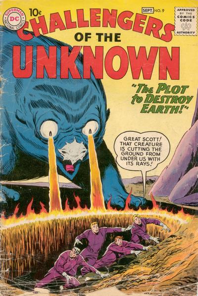 Challengers of the Unknown #9 (1959)
