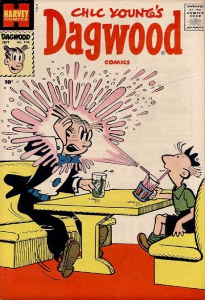 Chic Young's Dagwood Comics #104 (1959)