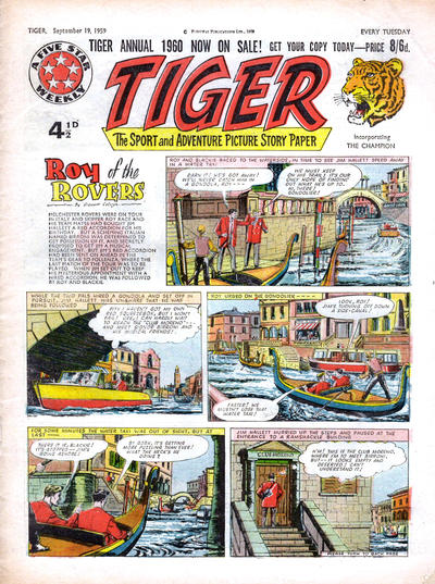 Tiger #19 September 1959 [256] (1959)