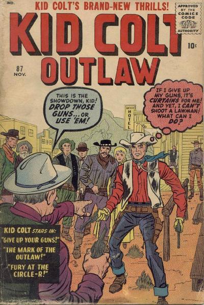 Kid Colt Outlaw #87 (1959)