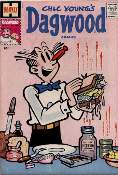 Chic Young's Dagwood Comics #106 (1959)