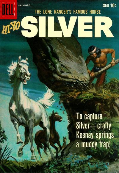 The Lone Ranger's Famous Horse Hi-Yo Silver #33 (1960)