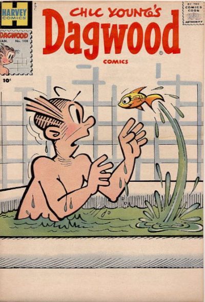 Chic Young's Dagwood Comics #108 (1960)