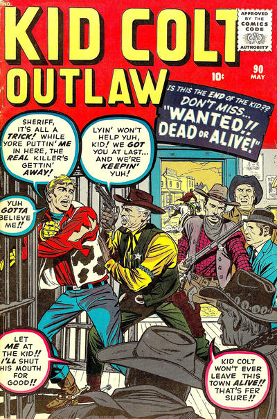 Kid Colt Outlaw #90 (1960)