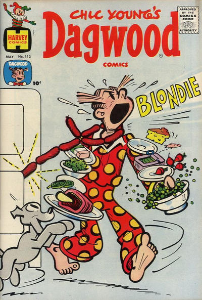 Chic Young's Dagwood Comics #112 (1960)