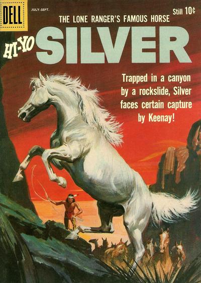 The Lone Ranger's Famous Horse Hi-Yo Silver #35 (1960)
