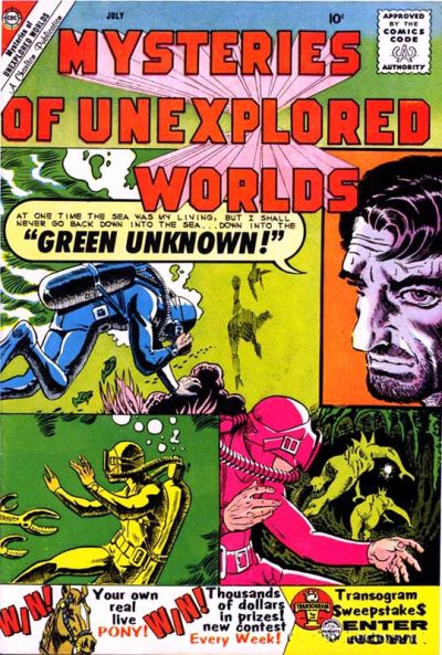 Mysteries of Unexplored Worlds #19 (1960)