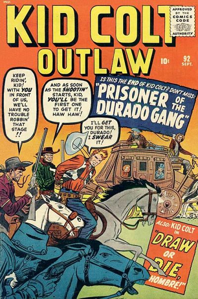 Kid Colt Outlaw #92 (1960)