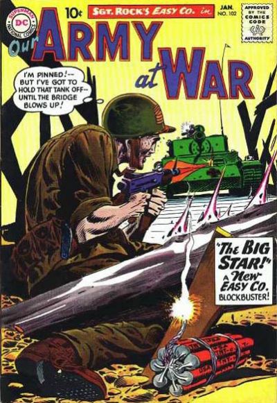 Our Army at War #102 (1961)