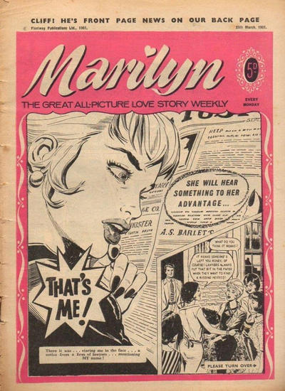 Marilyn #25 March 1961 (1961)