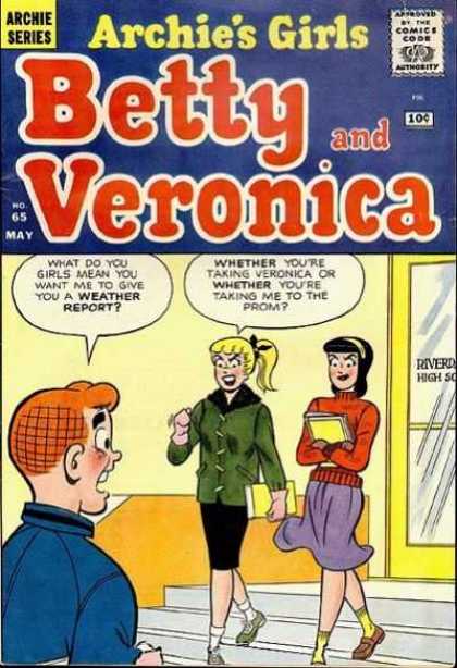 Archie's Girls Betty and Veronica #65 (1961)